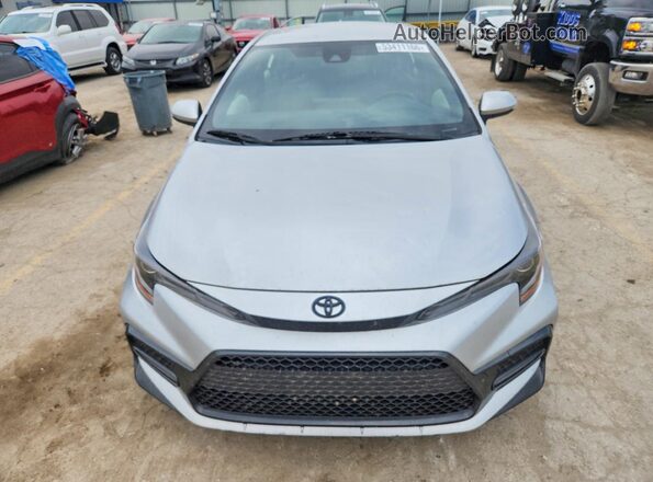 JTDS4MCE3N3513065 2022 TOYOTA COROLLA Silver Widok z przodu