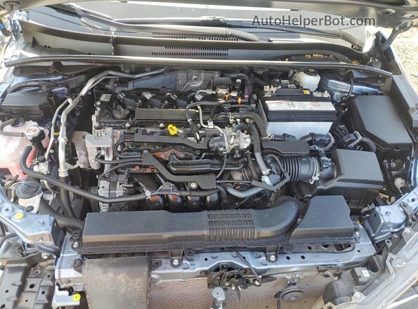 JTDS4MCE3NJ099720 2022 TOYOTA COROLLA Gray Rear interior view