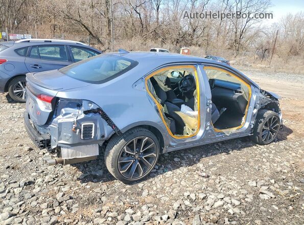 JTDS4MCE3NJ099720 2022 TOYOTA COROLLA Gray Rear right