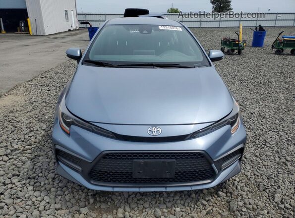 JTDS4MCE4MJ070922 2021 TOYOTA COROLLA Blue 