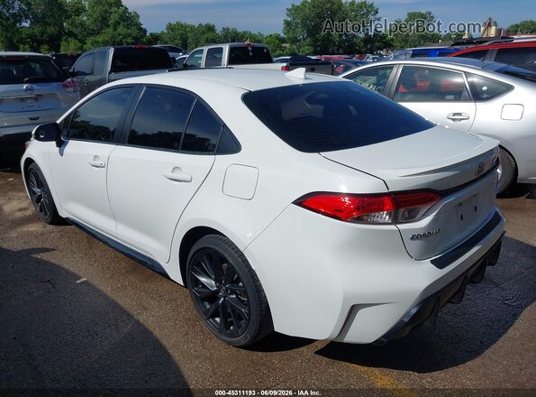 JTDS4MCE4PJ100134 2023 TOYOTA COROLLA White Trasero izquierdo