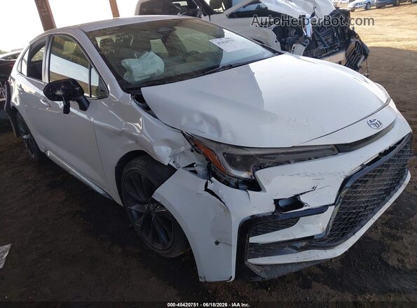 JTDS4MCE4PJ101218 2023 TOYOTA COROLLA Белый Вид спереди