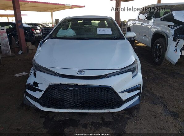 JTDS4MCE4PJ101218 2023 TOYOTA COROLLA Белый Вид панели приборов