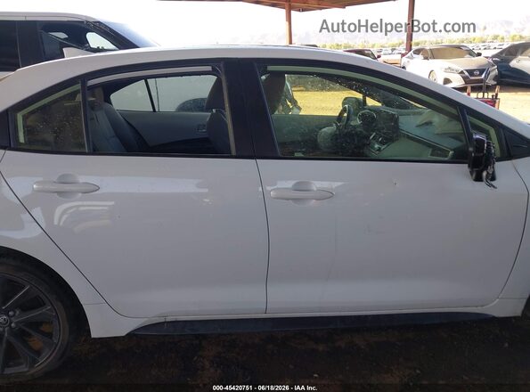 JTDS4MCE4PJ101218 2023 TOYOTA COROLLA Белый Вид щитка приборов