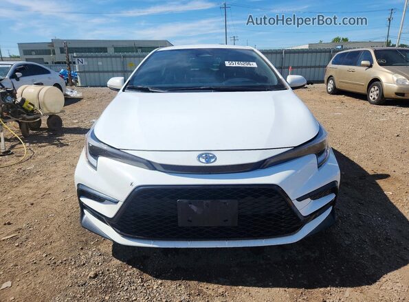 JTDS4MCE4R3521634 2024 TOYOTA COROLLA White წინა ხედი