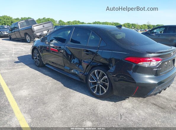 JTDS4MCE5MJ056432 2021 TOYOTA COROLLA Black უკანა მარცხენა