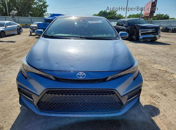 JTDS4MCE5MJ075031 2021 TOYOTA COROLLA Silver წინა ხედი