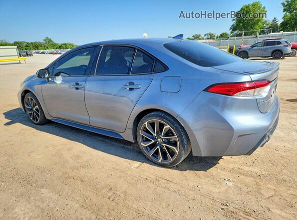 JTDS4MCE5MJ075031 2021 TOYOTA COROLLA Silver უკანა მარცხენა