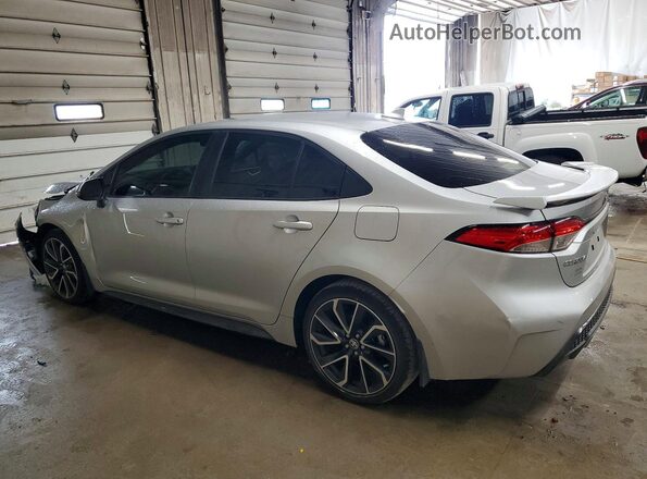 JTDS4MCE5NJ084264 2022 TOYOTA COROLLA Silver 