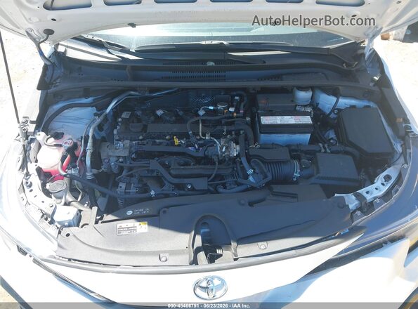 JTDS4MCE5P3517766 2023 TOYOTA COROLLA White Հետևի տեսք