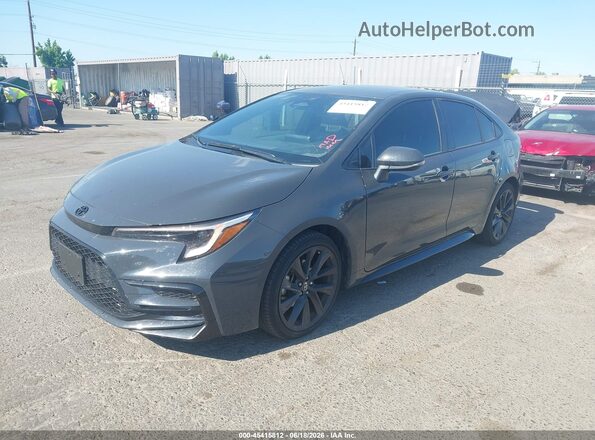 JTDS4MCE5T3526350 2026 TOYOTA COROLLA Gray Front left