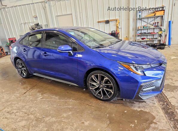 JTDS4MCE6MJ069948 2021 TOYOTA COROLLA Blue წინა მარჯვენა