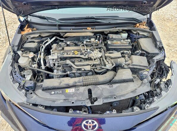JTDS4MCE7MJ078593 2021 TOYOTA COROLLA Blue Rear interior view