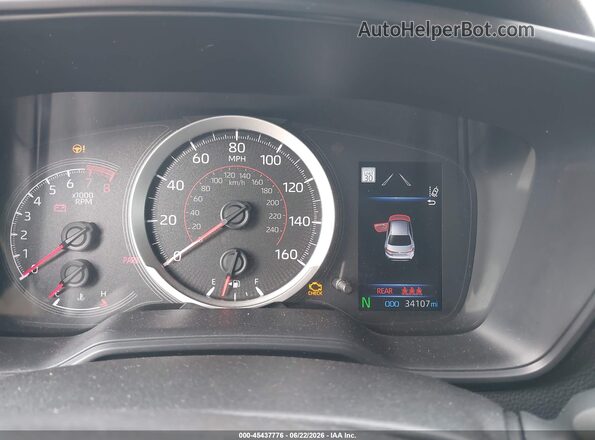 JTDS4MCE7N3506006 2022 TOYOTA COROLLA White Հետևի նստատեղերի տեսք