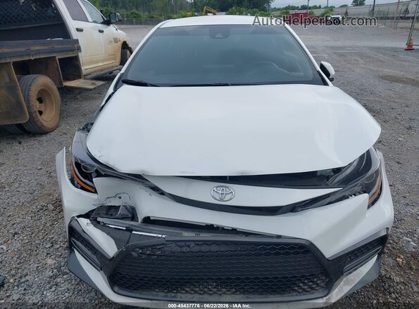 JTDS4MCE7N3506006 2022 TOYOTA COROLLA White Սալոնի հետևի տեսք