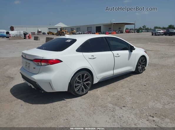 JTDS4MCE7NJ089479 2022 TOYOTA COROLLA White უკანა მარჯვენა