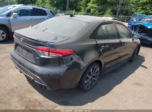 JTDS4MCE8MJ055078 2021 TOYOTA COROLLA Black Հետևի աջ
