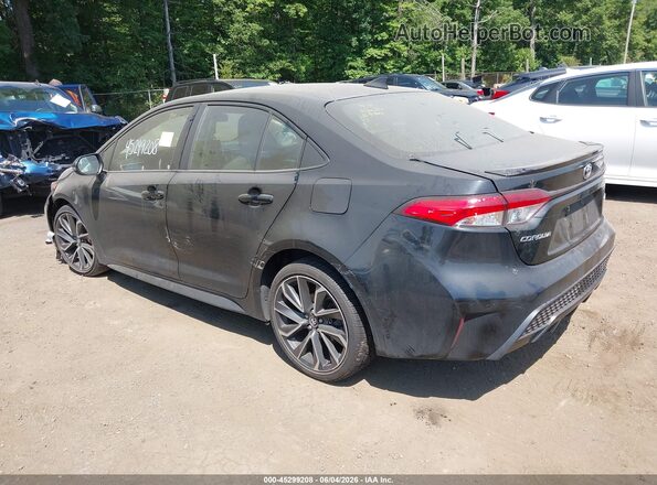 JTDS4MCE8MJ055078 2021 TOYOTA COROLLA Black Հետևի ձախ