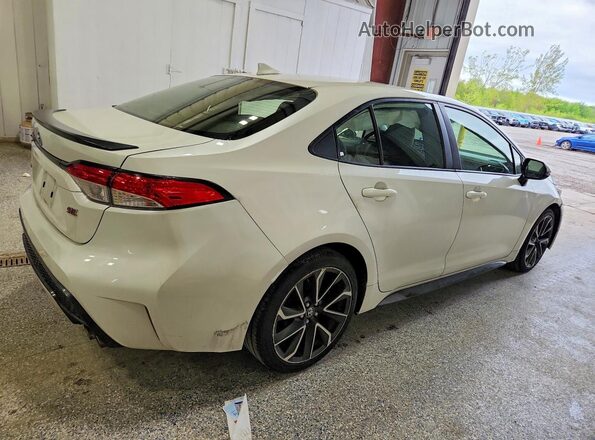 JTDS4MCE8MJ070518 2021 TOYOTA COROLLA Белый Задняя правая четверть