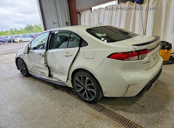 JTDS4MCE8MJ070518 2021 TOYOTA COROLLA Белый Задняя левая четверть