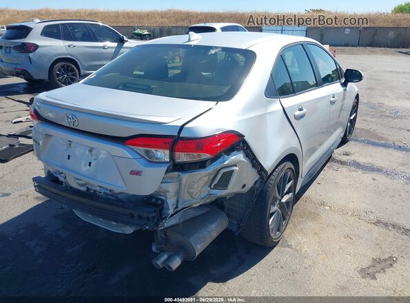 JTDS4MCE8RJ106960 2024 TOYOTA COROLLA Серебряный Задняя правая четверть