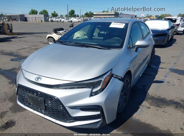 JTDS4MCE8RJ106960 2024 TOYOTA COROLLA Серебряный Передняя левая четверть