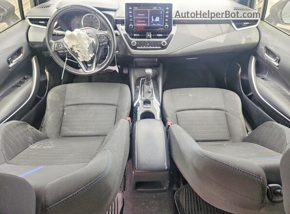 JTDS4MCEXMJ065059 2021 TOYOTA COROLLA Black Dashboard view