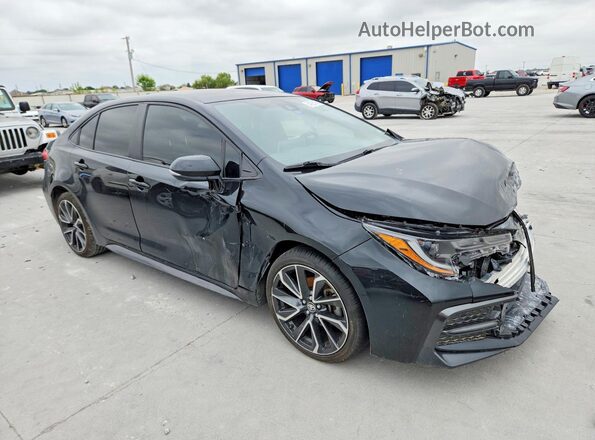 JTDS4MCEXMJ065059 2021 TOYOTA COROLLA Black Front right