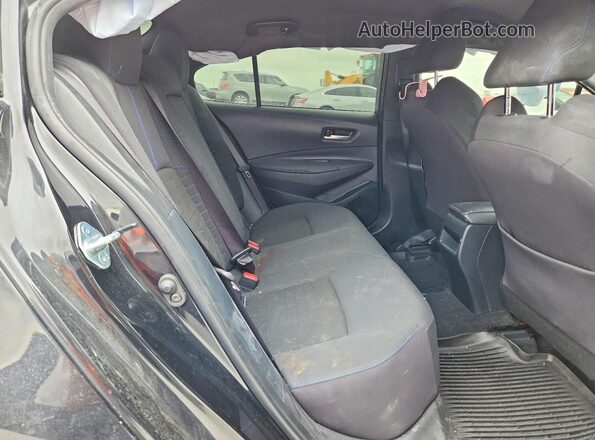 JTDS4MCEXMJ065059 2021 TOYOTA COROLLA Black Rear seats view