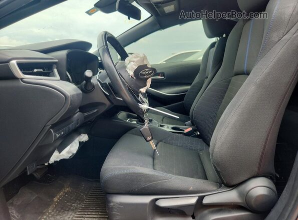 JTDS4MCEXMJ065059 2021 TOYOTA COROLLA Black Front interior view