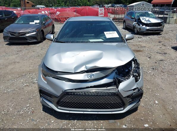 JTDS4MCEXN3506176 2022 TOYOTA COROLLA Silver Սարքավորումների վահանակի տեսք