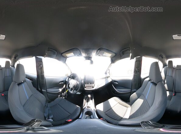 JTDS4MCEXN3510230 2022 TOYOTA COROLLA Silver VIN sticker view