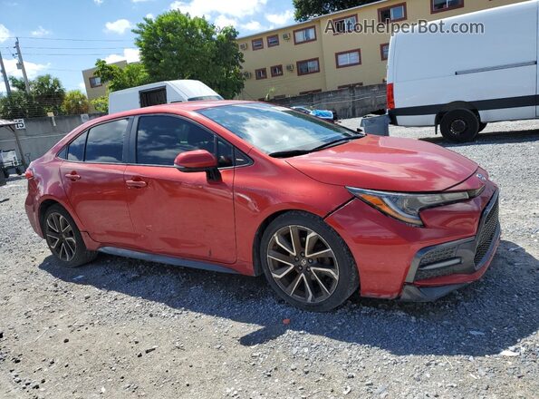 JTDS4RCE0LJ003746 2020 TOYOTA COROLLA Red Առջևի աջ