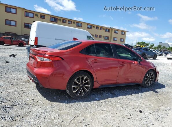 JTDS4RCE0LJ003746 2020 TOYOTA COROLLA Red Հետևի աջ