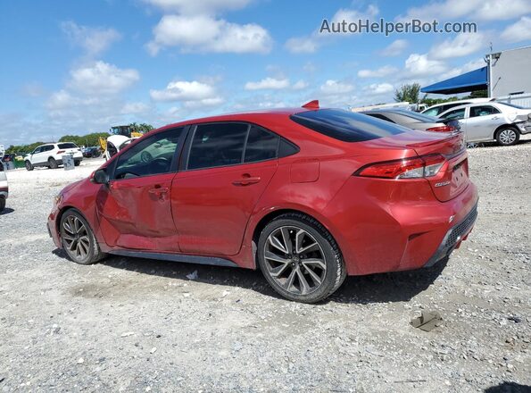 JTDS4RCE0LJ003746 2020 TOYOTA COROLLA Red Հետևի ձախ
