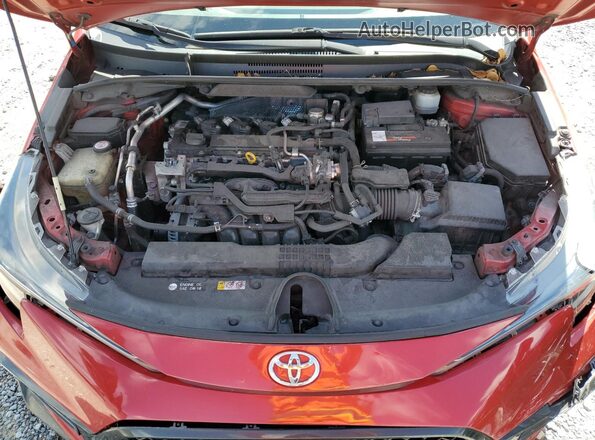 JTDS4RCE0LJ003746 2020 TOYOTA COROLLA Red Սալոնի հետևի տեսք