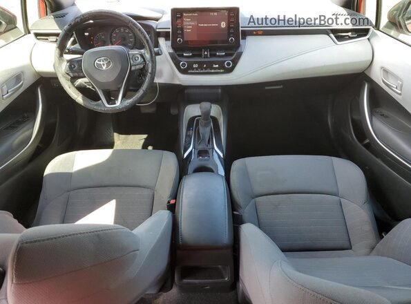 JTDS4RCE0LJ003746 2020 TOYOTA COROLLA Red Առջևի վահանակի տեսք