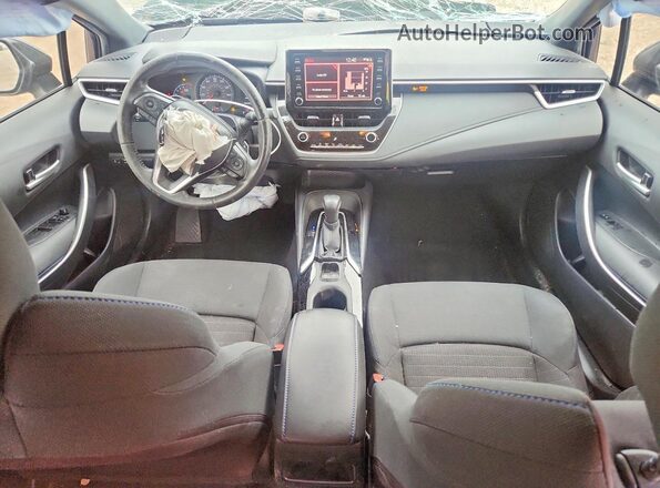JTDS4RCE0LJ009742 2020 TOYOTA COROLLA Blue Առջևի վահանակի տեսք