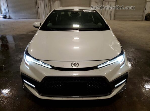 JTDS4RCE0LJ011510 2020 TOYOTA COROLLA White Դիմացի տեսք