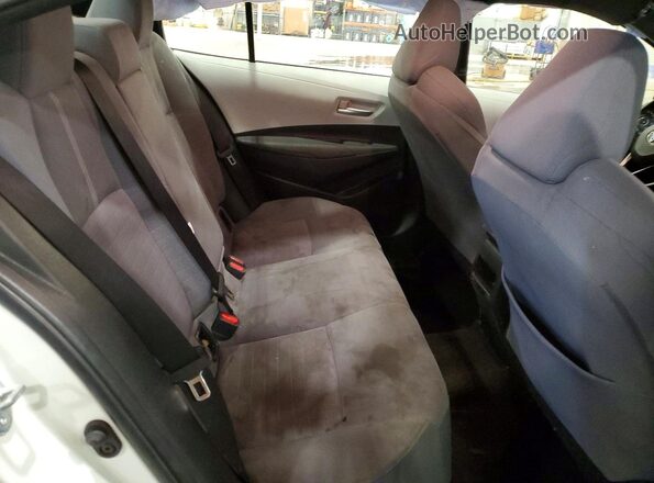 JTDS4RCE0LJ011510 2020 TOYOTA COROLLA White Հետևի նստատեղերի տեսք