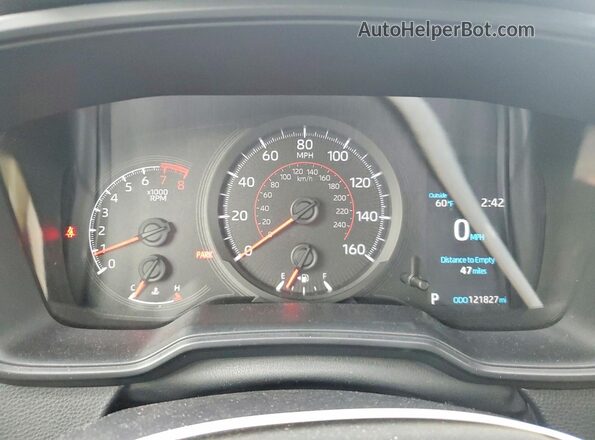 JTDS4RCE1LJ004579 2020 TOYOTA COROLLA Blue Սարքավորումների վահանակի տեսք