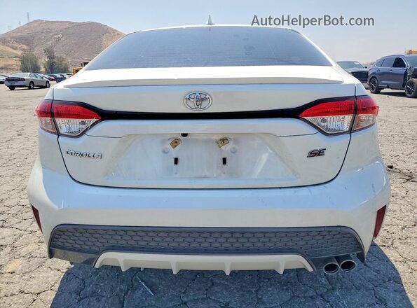 JTDS4RCE1LJ034519 2020 TOYOTA COROLLA White Հետևի տեսք