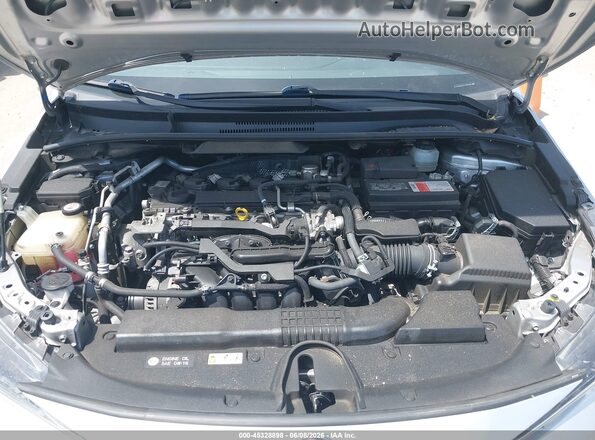 JTDS4RCE2LJ023688 2020 TOYOTA COROLLA Gray Вид ззаду