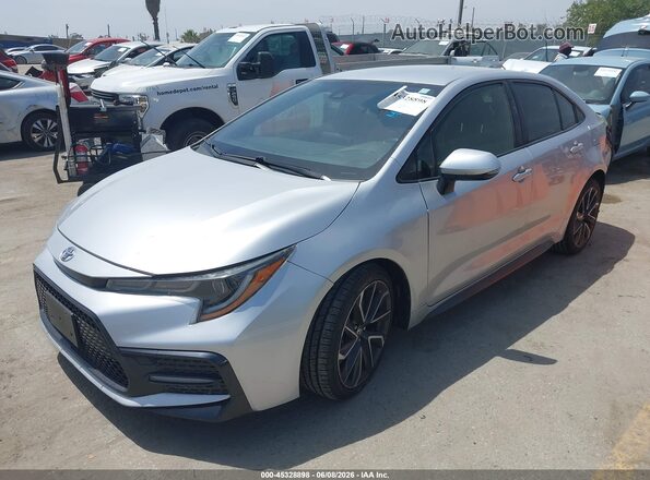 JTDS4RCE2LJ023688 2020 TOYOTA COROLLA Gray Передня ліва чверть