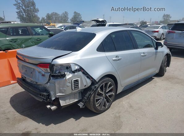 JTDS4RCE2LJ023688 2020 TOYOTA COROLLA Gray Задня права чверть