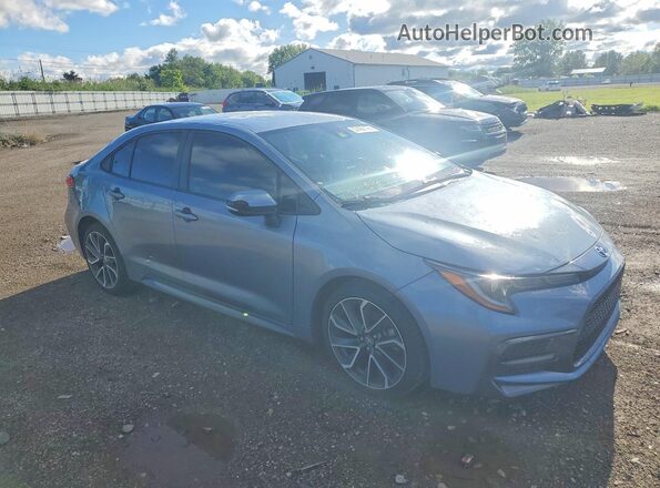 JTDS4RCE3LJ005815 2020 TOYOTA COROLLA Blue 