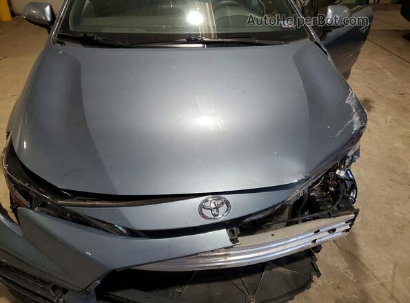 JTDS4RCE3LJ008309 2020 TOYOTA COROLLA Blue Вид задньої частини салону