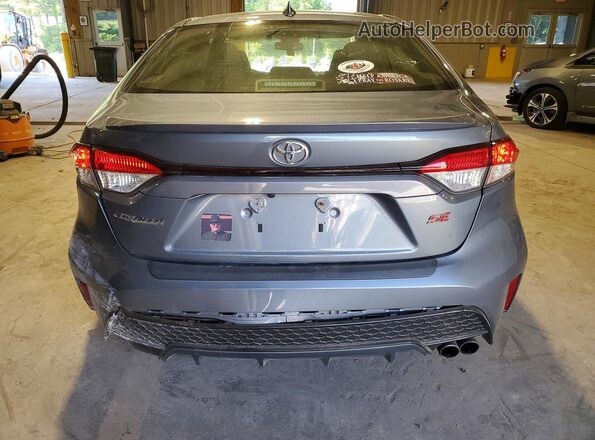 JTDS4RCE3LJ008309 2020 TOYOTA COROLLA Blue Вид ззаду