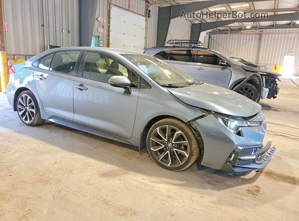JTDS4RCE3LJ008309 2020 TOYOTA COROLLA Blue Передня права чверть