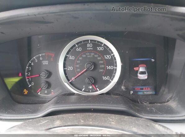 JTDS4RCE3LJ038006 2020 TOYOTA COROLLA Dark Blue უკანა სავარძლების ხედი